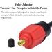 BUENNUS Car Compressor Inflatable Valve Adapter with 4 Nozzles for Air Mattress, Pool, Boat, Kayak and More - Buy Online on GoSupps.com