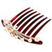 MAGICLULU Seven- Hair Comb Bride Wedding Hair Comb Pearl Hair Accessories Rhinestone Headpiece Tiara Bridal Hair Side Comb Pearl Rhinestone Crystal Rhinestones