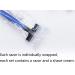 Bulk Disposable Razors for Men & Women - Individually Wrapped 200 Pack | Multipurpose Blue Razors - Buy Online on GoSupps.com