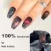 Redykat 30PCS Handmade Glossy Short Coffin Press On Nails - Cat Eye Magnetic Acrylic False Nails | Salon Quality Nail Art (Chase the Moon - Buy Online on GoSupps.com