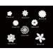 Honbay 40pcs White Lace Flower Applique Patches for Sewing Craft Decoration - Buy Online on GoSupps.com