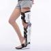 Adjustable Hip Joint & Knee Brace - Post Op Support for Meniscus Tears | Breathable Full Leg Immobilizer - Buy Online on GoSupps.com