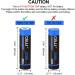 Buy 3.7V 18650 Rechargeable Batteries 3200mAh - High Capacity Button Top Battery Pack for Flashlights & Headlamps | 2 Pack - Buy Online on GoSupps.com
