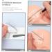 GLEAVI 10pcs eyebrow template eyebrow drawing tool brow guide stencil measuring tool sticker scale ruler - Buy Online on GoSupps.com