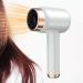 WTTTTW Cordless Hair Dryer 1000W Rechargeable Cordless Hair Dryer Three-Speed Travel Blow Dryer for Art Home Outdoor Painting White