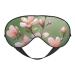 Soft Flowers Printed Eye Mask Adjustable Breathable Eye Masks for Sleep Light Blocking & Double-Sided