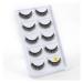UAMOU 10/50/100 Boxes Mink Eyelashes Fluffy 3D Mink Lashes Makeup Natural Long Volume False Eyelashes Bulk Faux Cils Custom Cheerfully (Color : 5 Pairs X06 Size : 10 Boxes)