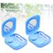 Partykindom 2-Part Contact Lens Case Set - Durable Lens Holder & Storage Box for Safe Lentil Care - Buy Online on GoSupps.com