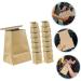 Sickness Vomit Kraft Paper Bags 75 Pcs - Disposable Travel Motion Sickness Bags - Car Trash Bag - Light Brown Kraft Paper - Buy Online on GoSupps.com