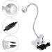 Mini UV LED Gel Nail Cure Light | USB Input Lamp for Gel Nails | Portable Outdoor Stall Nail Curing - Silver - Buy Online on GoSupps.com