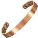 Pure Copper Magnetic Bracelet Men Women Copper Bangle Cuff Holistic Magnetic Band with 6 Strong Neodymium Magnets Unisex Adjustable-CSL (L: Wrist 19.5-22cm/7.7-8.6") - Buy Online on GoSupps.com