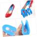 FOMIYES U-Shaped Heel Cups - 6 Pairs Heel Patch Inserts for Bone Spurs Foot Supination & Heel Correction - Comfortable Shoe Inserts for Foot Care - Buy Online on GoSupps.com