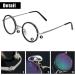 Retro Round Resin Reading Glasses - Lightweight Magnifying Presbyopic Spectacles for Eye Fatigue Relief (1.0/1.5/2.5/3.0/3.5) - Buy Online on GoSupps.com