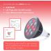 Hooga Red Light Therapy with Power Cord - 660nm/850nm, 12 LEDs - Skin Care, Pain Relief, Anti-Aging, Muscle Recovery - HG24 - Buy Online on GoSupps.com