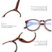 Vecien Reading Glasses - 3 Pack Matte Finish with Spring Hinge Ultra-Clear Crystal Lenses Blue Light Filter 1.0 Diopters for Men & Women - Buy Online on GoSupps.com