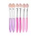 Myhoomowe 6 Pieces One End Foam Tip Applicators Eyeshadow Brush