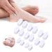8 Pairs Hallux Valgus Corrector Toe Separator - Foot Care for Men - Buy Online on GoSupps.com