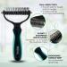 Buy MyDaisy Long-Haired Dog & Cat Undercoat Brush | Ideal for Thick Fur Easily Detangles & Reduces Shedding - Buy Online on GoSupps.com