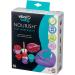 Vital Baby Nourish Start Weaning Kit - 9 Piece Set for Baby Led Weaning - Spoons Pots Bowl Cup & Bib - BPA Free - Bright Colours - Buy Online on GoSupps.com