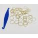 100 Pcs Amber Elastic Latex Braces 5/16 XX-Heavy 6.5oz Orthodontics Rubber Bands Dental Latex Bands Dentist Great for Dreadlocks  Braids  Top Knots Free Placer 1 Bag (100 Pcs) - Buy Online on GoSupps.com