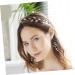 minkissy Gold Headband Hair Bands for Women's Hair Gold Tiara Headwear for Women Crystal Headpiece Hair Jewels for Women Bridal Headpiece Hair Accessory for Women Wedding Bride Accessories - Buy Online on GoSupps.com