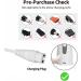 USB Charging Cable for Water Flossers - Portable Cordless Oral Irrigator Replacement Charger for Nicwell Fairywill & More - 4.1FT - Buy Online on GoSupps.com