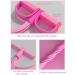 MOILO Multi-Functional Stirrup Puller 6 Tubes Natural Rubber Resistance Band Natural Latex Fitness Yoga Tension Rope has arm/Abdominal/Waist/Leg Slimming Training Equipment Pink - Buy Online on GoSupps.com