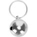 Crisp Sound Round Charm Extra Loud Pair of Cat & Dog Brass Portable Bells Collar Charm Bells for Save Birds & Wildlife silver - Buy Online on GoSupps.com