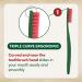 Euthymol Classic Toothbrush x 8 - Large Soft Bristles Ergonomic Design for Sensitive Gums & Daily Dental Care - Buy Online on GoSupps.com