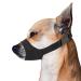 PEUTIER Short Snout Dog Muzzle for Small and Medium Dogs Breeds Soft Pet Safe Dog Muzzle Anti Biting Barking Muzzle for Snout Circumference 3.5-4.25