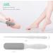 Foot File Double-Sided Hard Dead Skin Remover Stainless Steel Foot File Rasp Heel Peel Foot Scrubber Feet Pedicure Callus Remover for Wet and Dry Cracked Feet White - Buy Online on GoSupps.com