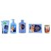 Felce Azzurra Liquid Soap 300 ml + Ecoricarica 500 ml Talco Classico Body Powder Talc 200 g Box + Bag 100 g Italian Polpa Gourmet Polpa 400 g