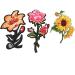 COHEALI 28 Pcs Stickers for Kids Floral Shaped Applique Patch Design Clothes Patches Badge Plaque As Shownx2pcs Mx2pcs - Buy Online on GoSupps.com