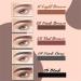 Matezis Eyebrow Pencil 2pcs Lumierez Brow Pen 4 Tipped Precise Brow Pen Long Lasting Microblading Eyebrow Pen (Black) - Buy Online on GoSupps.com