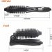 Mini Collapsible Hair Curler - Tangle-Free Dual Voltage Travel-Friendly Hot Brush Styling Wand (Black) - Buy Online on GoSupps.com