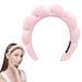 Gugugo hair band cosmetics hair band make -up make -up hair band hair bands cosmetics cosmetics hair band Skincare headband head band Skincare sponge and terry soft and absorbent material (pink)