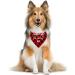 I Thought I Was the Baby Dog Bandana - Buffalo Plaid Pet Scarf & Accessories for All Sizes | Perfect Gift for Dog Lovers - Buy Online on GoSupps.com