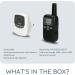 Alecto DBX80BK Baby Monitor - 3km Range Rechargeable VOX Function - Black/White - International Shipping Available - Buy Online on GoSupps.com