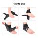 ZEPOHCK Large Ankle Support Brace - Breathable Protection for Men & Women | Sports Ankle Brace for Strains & Sprains - Right Foot - Buy Online on GoSupps.com