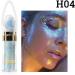 PICKX Body Shining Powder Stick Fairy Powder Fairy Powder Shining Powder Fairy Powder Fairy Powder White Moonlight Powder Fairy Makeup Highlights Patch Powder (04#Blue) - Buy Online on GoSupps.com