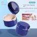Blue Denture Container for Safe Prosthesis Storage | Dissose Dinner Box for Tooth Care - Buy Online on GoSupps.com