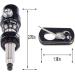 Chuangtong Archery Plunger and Rest - Metal Screw-in Pressure Button for Recurve Bows | Black, Right Hand - Buy Online on GoSupps.com