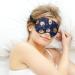 LynaRei Japanese Fortune Cat Sleeping Mask - Adjustable Blindfold for Blocking Light - Style-4 - Buy Online on GoSupps.com