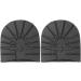 Zerodis Soft Rubber Half Sole and Heels - Anti-Slip DIY Shoe Repair Accessories for Sports & Leather Shoes - Black Forefoot - Buy Online on GoSupps.com