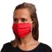 Lievd children makeshift mask red s reusable i washable face mask made of 100% cotton eco-tex 100 |Made in Germany i 2-layer fabric community mask mouth protection for school