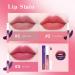 Peel Off Lip Liner Stain Rouge l vres Longue Tenue Hautement Pigment Liner l vres r sistant l'eau Liner l vres au fini mat (A 3 Colors/Set) Set A 1 unit (Lot de 3) - Buy Online on GoSupps.com
