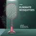 LXX Professional Mosquito Killer Lamp Usb Powered by Mosquito Racket Portable Free Standing Trap Fly Anti Shock Net Design Safety Mosquito Lamp It Applies to Home Bedrooms Kitchens a/Black / As Shown Black - Buy Online on GoSupps.com