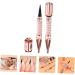 Mikinona 2pcs Liquid Eyeliner Eye Drawing Pencil Beautiful Eyeliner Plastic Cosmetic Tool Kit Woman - Buy Online on GoSupps.com