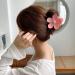 Big Flower Hair Clips for Women Girls - 3 Inch Large Hair Claw Clips for Thick Hair - Non Slip Fashion Barrettes - Pack of 6 Colors - Buy Online on GoSupps.com