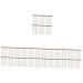 FOMIYES 30 Pcs Eyebrow Stickers Makeup Stickers Eyebrows Artificial Eyebrow Tattoos Three-dimensional Tool